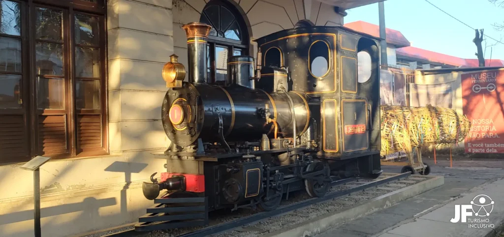 Locomotiva destinada à prestação de serviço nas pedreiras da Central do Brasil.