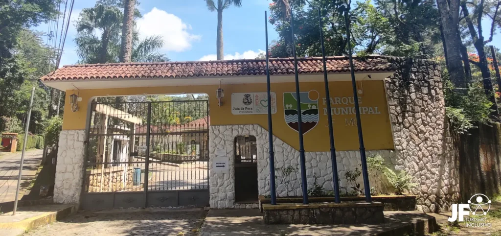 Portaria do Parque Municipal de Juiz de Fora.